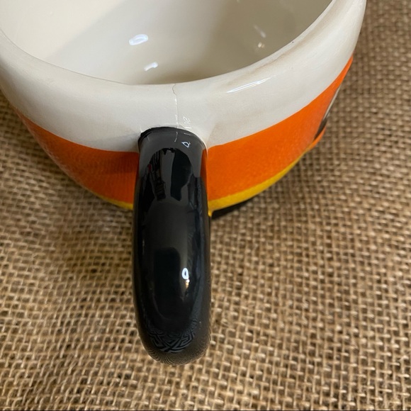 Boutique Transpac Johanna Parker candy corn mug